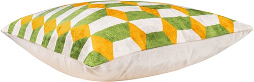 Velvet Ikat Cushion *-3