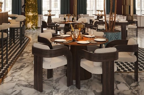 Congo Dining Table Ø120-3