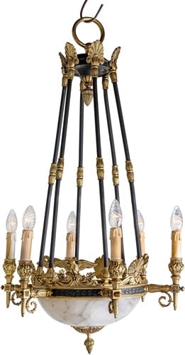 Napoleon III Empire Lamp-2