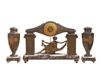 Art Deco Clockset-3