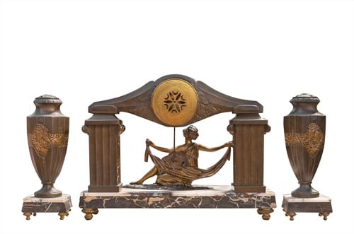 Art Deco Clockset-3