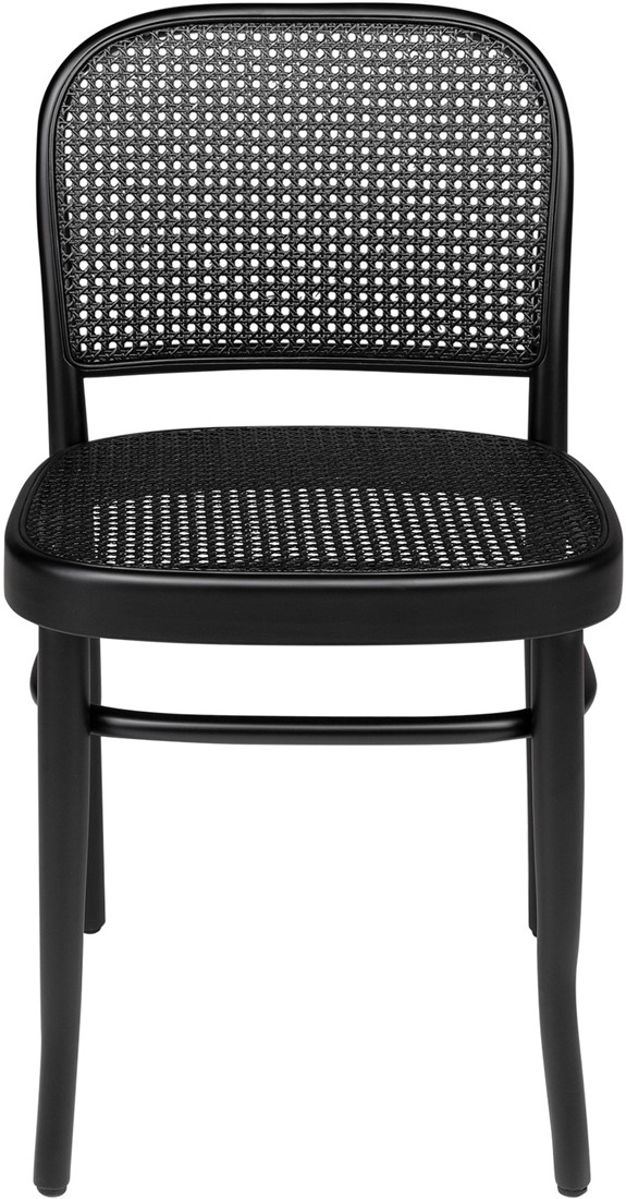 Josef Dining Chair Black Wicker Versmissen, Black Wood And Wicker Dining Chair