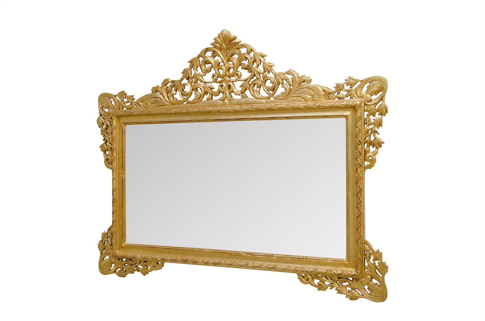 Gold clearance baroque mirror