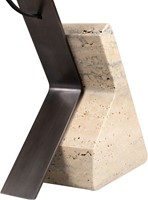 Pulse Table Lamp Travertine *-3