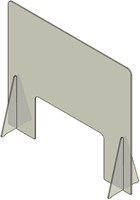 Transparent Screen with Larger Opening 60x70 *-3