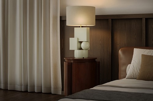 Vector Table Lamp+Shade 83-3