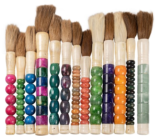 Large Calligraphy Brush Mix Color/mix model as photo