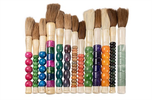 Large Calligraphy Brush Mix Color/mix model as photo *