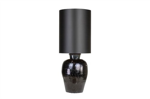 Antique Urn Lamp Medium+Shade 46BL