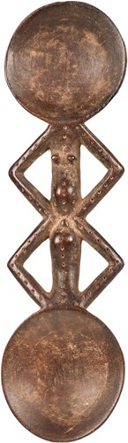 Carved Double Spoon
