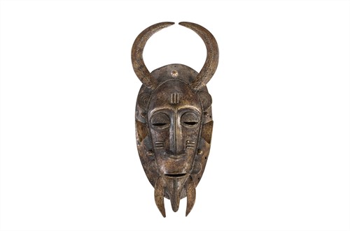 Bronze Kpeliyee Mask