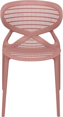 Angel Dining Chair Dark Rose