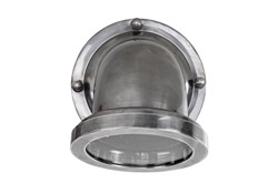 Auckland Wall Lamp Ant. Silver *