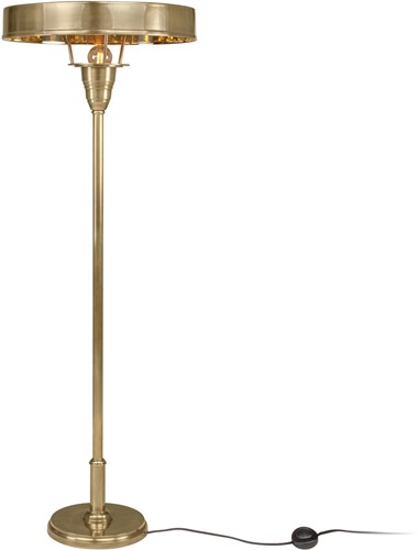 Auriol Floor Lamp Ant. Brass