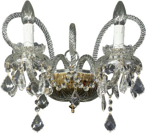 Barcelona Wall Lamp 2L Gold *