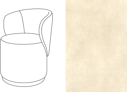 Barril Swivel Dining Chair Adore 01