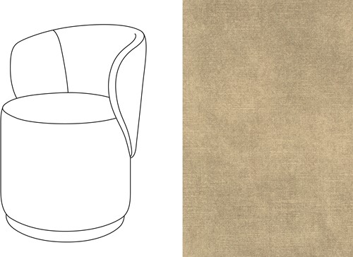 Barril Swivel Dining Chair Adore 03
