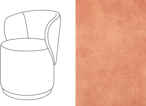 Barril Swivel Dining Chair Adore 166