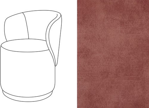 Barril Swivel Dining Chair Adore 39
