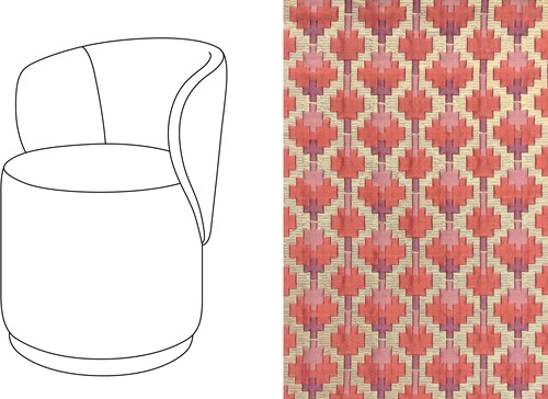 Barril Swivel Dining Chair Coriandoli 003