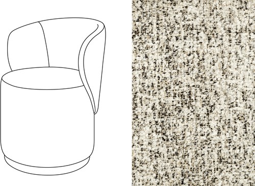 Barril Swivel Dining Chair Douma 23