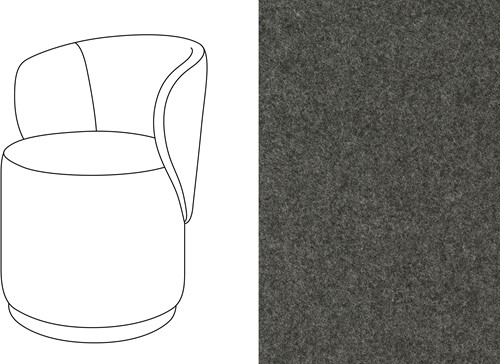 Barril Swivel Dining Chair Facet 1001
