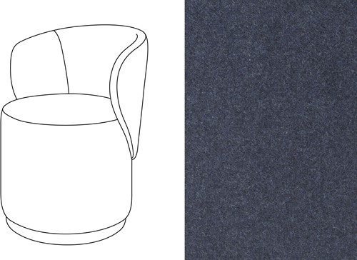 Barril Swivel Dining Chair Facet 1007
