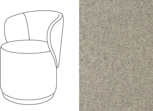 Barril Swivel Dining Chair Facet 180