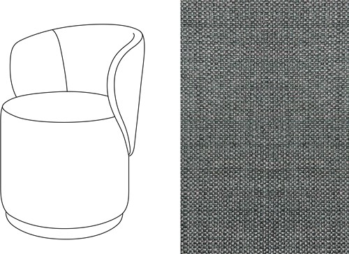 Barril Swivel Dining Chair Gent 03