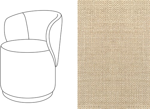 Barril Swivel Dining Chair Gent 10