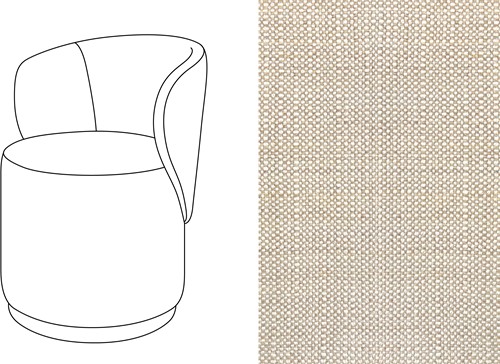 Barril Swivel Dining Chair Gent 14