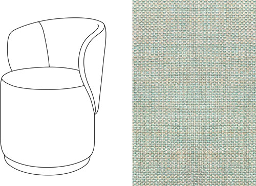 Barril Swivel Dining Chair Gent 26