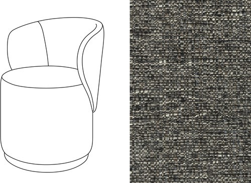 Barril Swivel Dining Chair Havana PRO-11