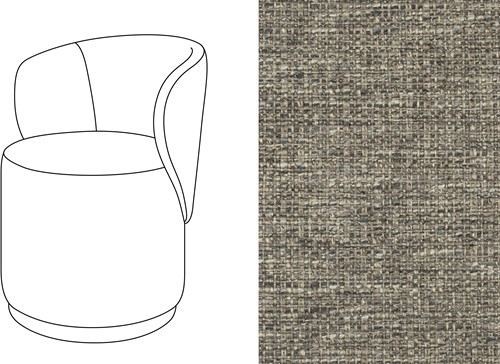 Barril Swivel Dining Chair Havana PRO-12