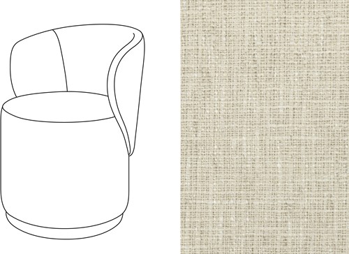 Barril Swivel Dining Chair Havana PRO-18