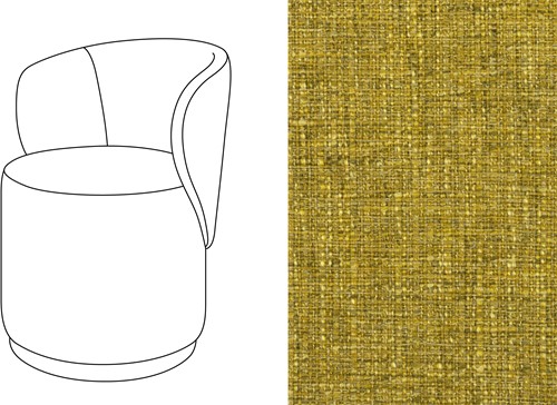 Barril Swivel Dining Chair Havana PRO-1