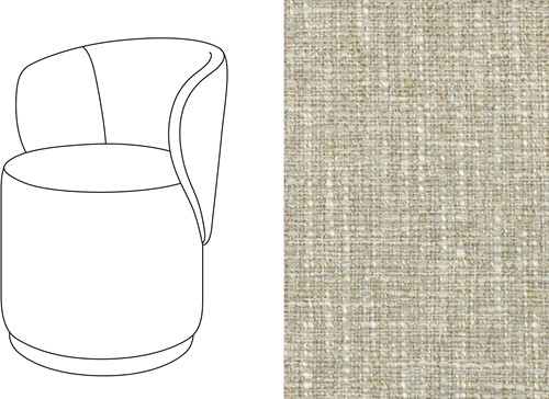 Barril Swivel Dining Chair Havana PRO-22