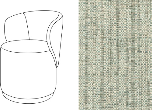 Barril Swivel Dining Chair Havana PRO-23
