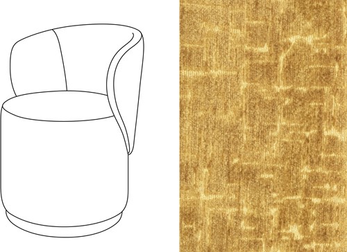 Barril Swivel Dining Chair Island 06