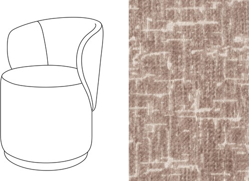 Barril Swivel Dining Chair Island 200