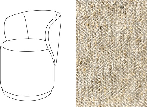 Barril Swivel Dining Chair Magnus Lin