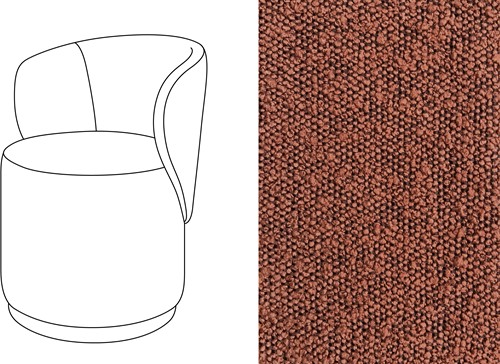 Barril Swivel Dining Chair Trondheim 300
