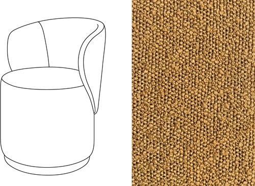 Barril Swivel Dining Chair Trondheim 402