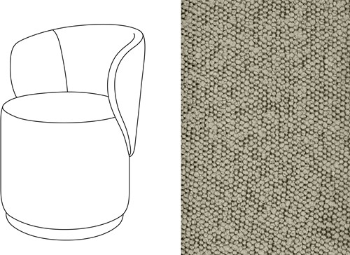 Barril Swivel Dining Chair Trondheim 505