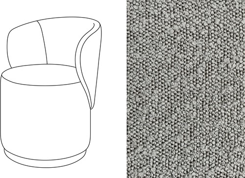 Barril Swivel Dining Chair Trondheim 802