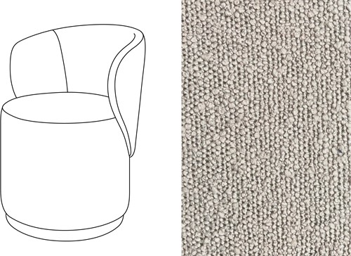 Barril Swivel Dining Chair Trondheim 803