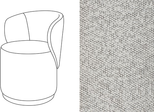Barril Swivel Dining Chair Trondheim 805