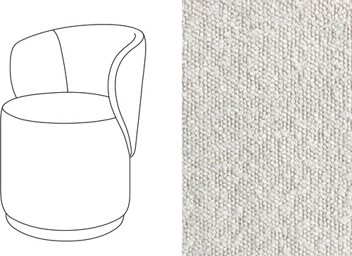 Barril Swivel Dining Chair Trondheim 900