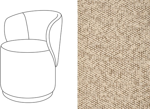 Barril Swivel Dining Chair Trondheim 914