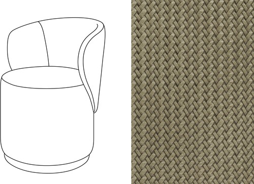 Barril Swivel Dining Chair Wicker 05